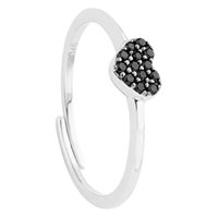 Anello Boccadamo Donna Gaya in Argento Zircone GAN014 - GAN014